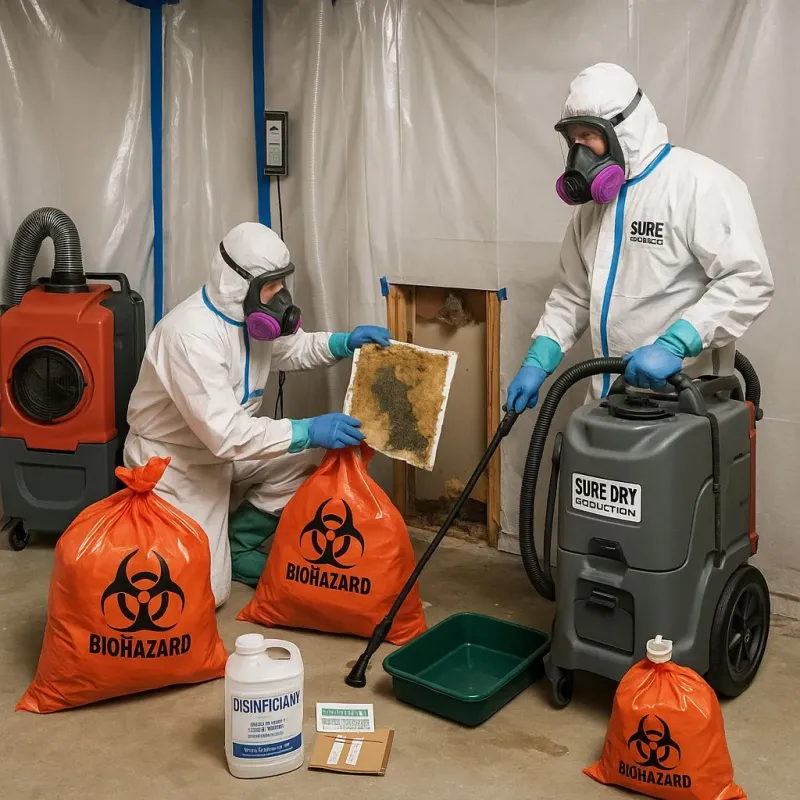 Contaminated Water Handling Protocols process in Laurinburg, NC