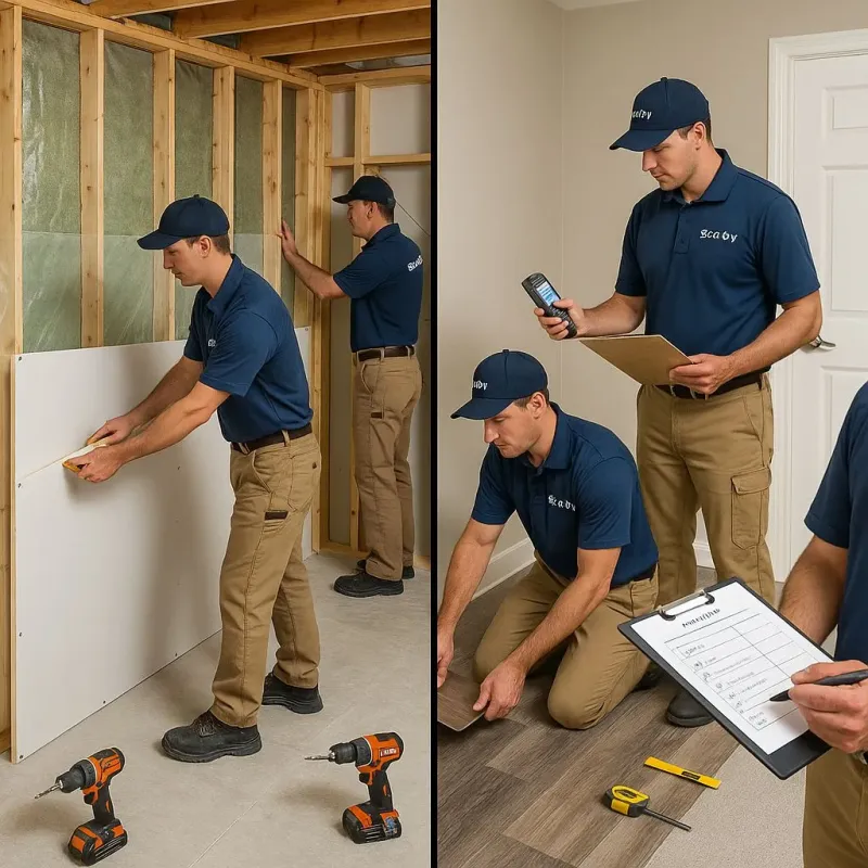 Repairs and Reconstruction process in Laurinburg, NC