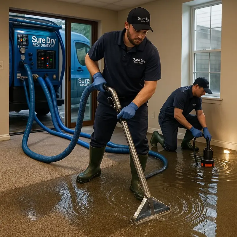 Water Extraction and Removal process in Laurinburg, NC